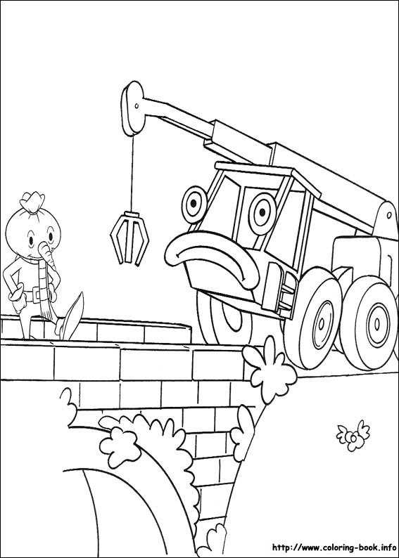 Bob the Builder coloring picture